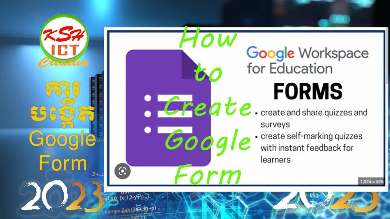 how to create google form 2023 - YouTube