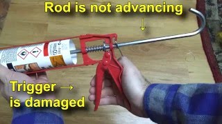 Caulk Gun repair (DIY)