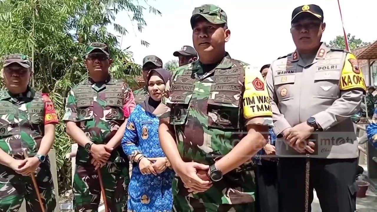 TIM WASEV PJO TINJAU TMMD SIDOMULYO BLORA