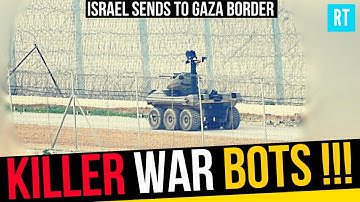 Israel sends Military War Robots to attack HAMAS !!!
