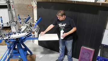 How to apply PERMASET Table Adhesive with LeapFrog InkSpot