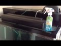[お魚動画] GEX 消臭ミストを生臭い水槽に吹き掛けてみよう！