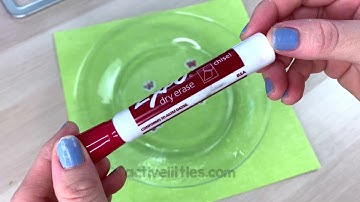 Floating Dry Erase Marker Video DIY STEM activity for kids