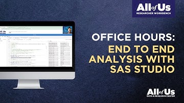 End to end data analysis with SAS Studio | Office Hours 12.13.24