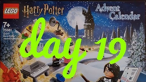 lego harry potter advent calendar 2020 day 19