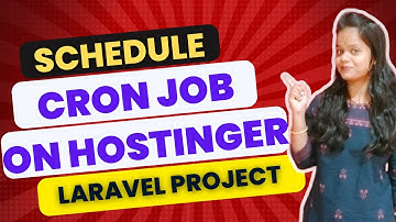 How to Schedule the Cron Job on Hostinger for Laravel Project [2024] Setup Cron Job on Hostinger