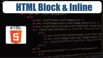 HTML Block & Inline Elements In Hindi #14