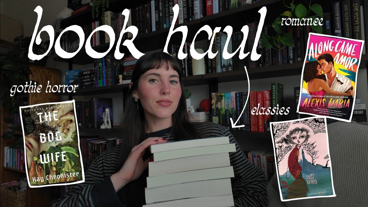 Vlogmas, день третий: КНИЖНЫЙ МАГАЗИН! Готические ужасы, любовные романы, классика, документальна...