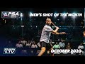 Squash: Men&#39;s Shot of the Month - October 2020