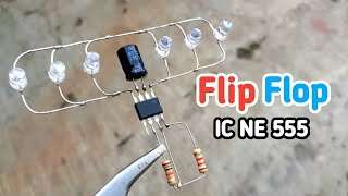 Super Simple!! Buat Rangkaian Lampu Flip Flop Dengan 2 Transistor 12volt dc||FLIP FLOP WITH BD139