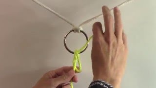 How to Tie a Gaff Topsail Halyard Bend - Knots and Ropes