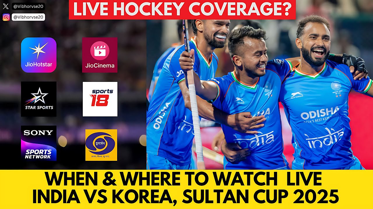 Know When and Where to Watch Sultan Azlan Shah Cup 2025 | 