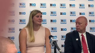 Watch now: Wisconsin volleyball transfer Sarah Franklin on why the Badgers were the ‘right fit’