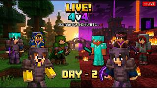 Fights today? | [ DAY 2 ] | Minecraft Live |  Mr'Pandu