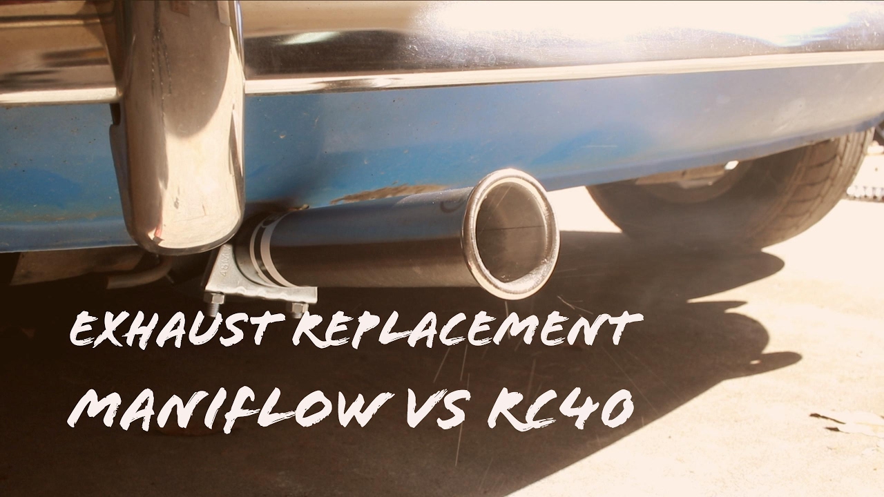 Classic Mini DIY - Exhaust Replacement - RC40 vs Maniflow