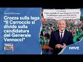 Crozza sulla lega &quot;Il Carroccio si divide sulla candidatura del Generale Vannacci&quot;