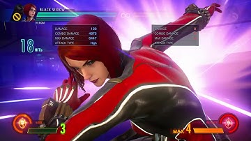 MARVEL VS. CAPCOM: INFINITE  Black Widow 6k Combo