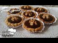 Mini tartelettes caramel  et chocolat  ganache au chocolat    