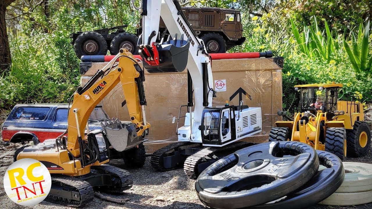 Насколько прочны гидравлика и лебёдки RC? Давайте проверим!