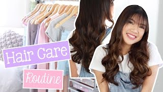 Hair Care Routine + Tips for Frizzy Hair! (Philippines) | Janina Vela