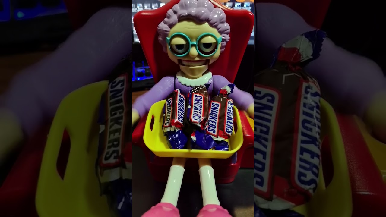 #greedy #granny #satisfying #favorite #chocolate