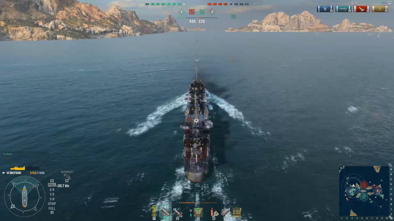 Lets 'ave a Butchers at - Tier 6 Japanese Destroyer Mutsuki