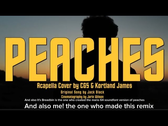 CG5 & Kortland James – Peaches Lyrics