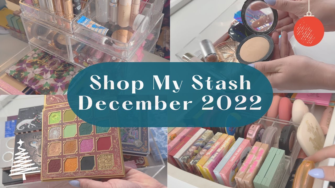 Shop My Stash December 2022 | ALL the Holiday Makeup!