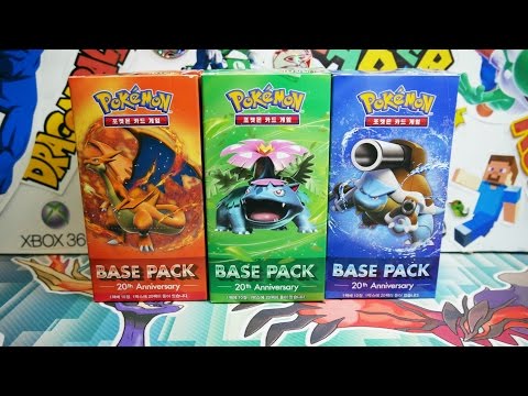 OPENING A POKEMON EVOLUTIONS BASE SET BOOSTER BOX !!!!KOREAN??? - YouTube
