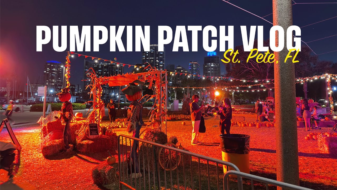 Downtown St. Pete Pumpkin Patch Adventure!