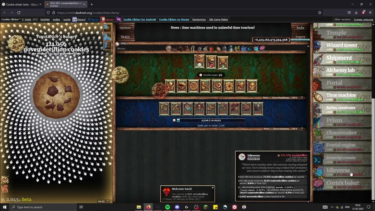 Cookie Clicker Review - Saving Content