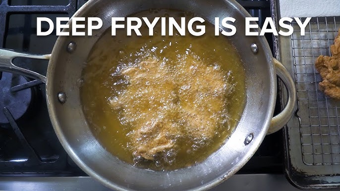 Why You Should Absolutely Never Deep Fry At Home 