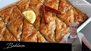 The Best Greek Baklava Recipe EVER!
