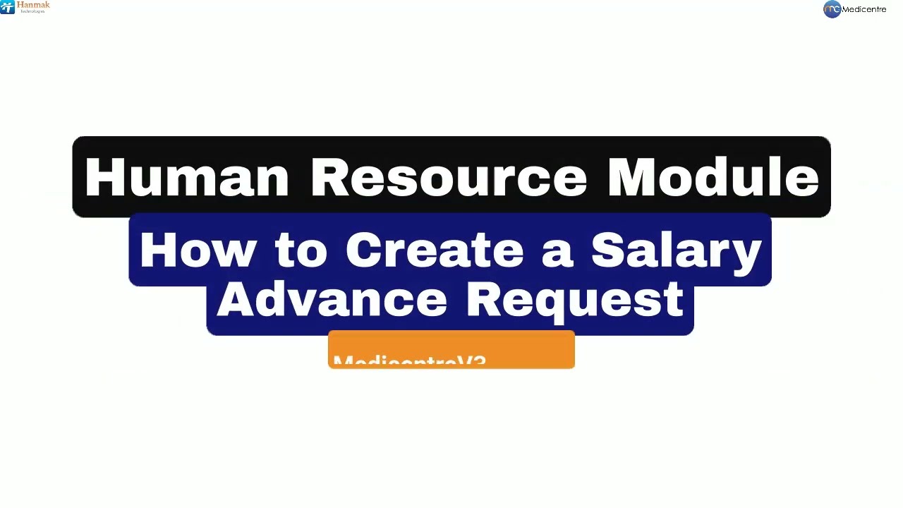 How to Create a Salary Advance Request: Simplifying Salary Advance Requests