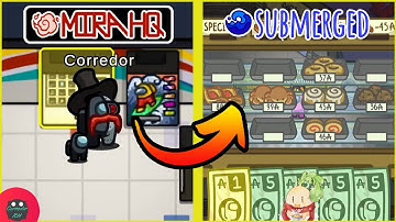 *New Among Us Modded Map* SUBMERGED-  @Innersloth     Tasks vs   @5up      Tasks #3