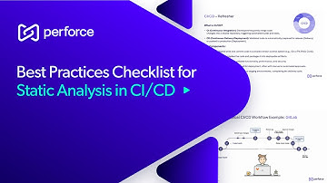 Best Practices Checklist for Static Analysis in CI/CD