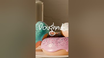 Blender Animation : Doughnut #3d #3danimation #3dmodeling #blender #blenderguru #blendertutorial