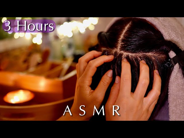 ⭐️ASMR  Scalp Scratching⭐️ Satisfying Scalp Scratching for Stress Relief and Deep Sleep😴💤 No Talking