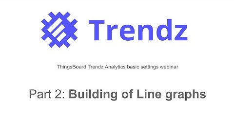 ThingsBoard Trendz Analytics - Line chart