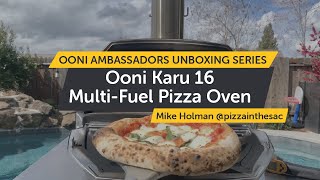 Unboxing Ooni Karu 16 Multi-Fuel Pizza Oven with Mike Holman | Unboxing Series