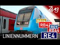 Liniennummer im Regionalverkehr - Jetzt auch in Bayern | Zug2013