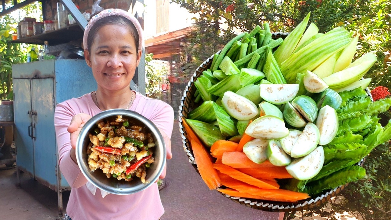 How to Make Prahok Pork Belly Stir-Fry | Authentic Cambodian Flavorful ...