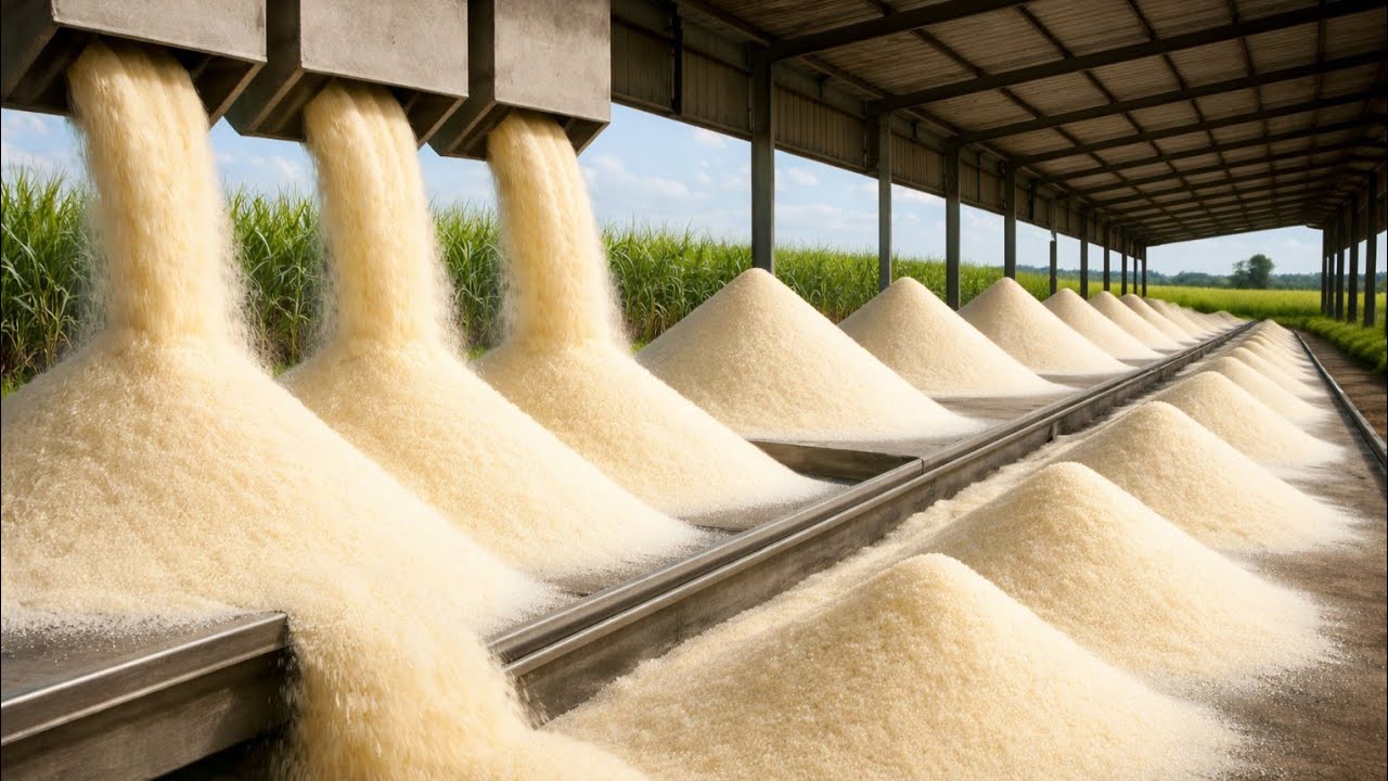 CÓMO SE HACE el Azúcar: El Proceso Completo en un Ingenio Gigante