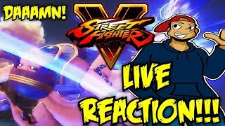 MY OFFICIAL FEMALE MAIN! SFV: Menat Reveal Trailer LIVE REACTION/ANALYZE/THOUGHTS!