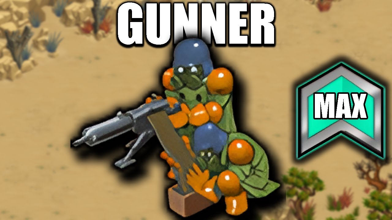 Battle Nations Rank 6 Unit Review: Gunner