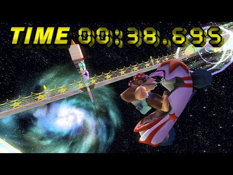 [MKWii TAS] Rainbow Road (Ultra) - 38.695