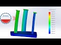 SOLIDWORKS Simulation Tutorial (CSWA-S exam preparation 5)