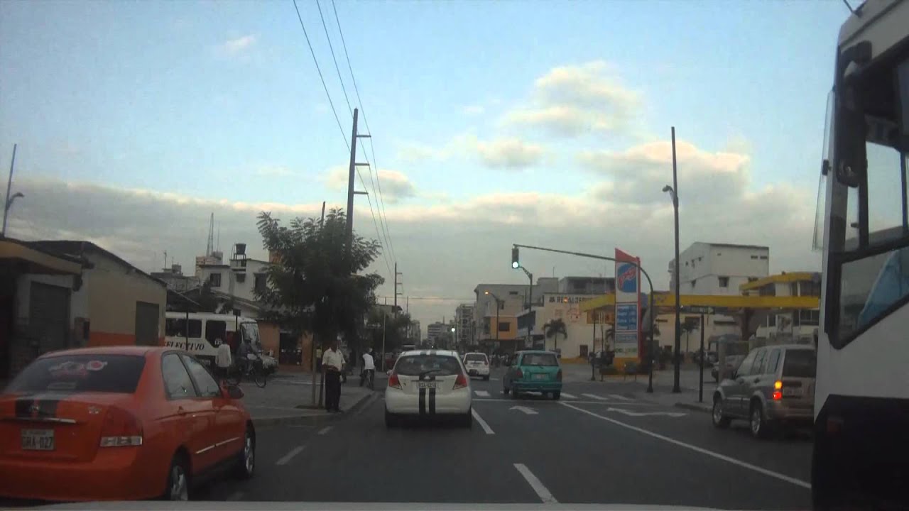 AD: Guayaquil, Ecuador,  Puente del Velero, Calle Clemente Ballen,