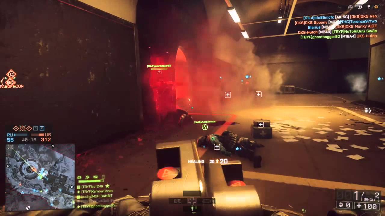 Battlefield 4 - BF4 Defibrillator kill