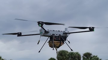 Precision Drone Works UAS demo with a first aid kit drop. IFAK